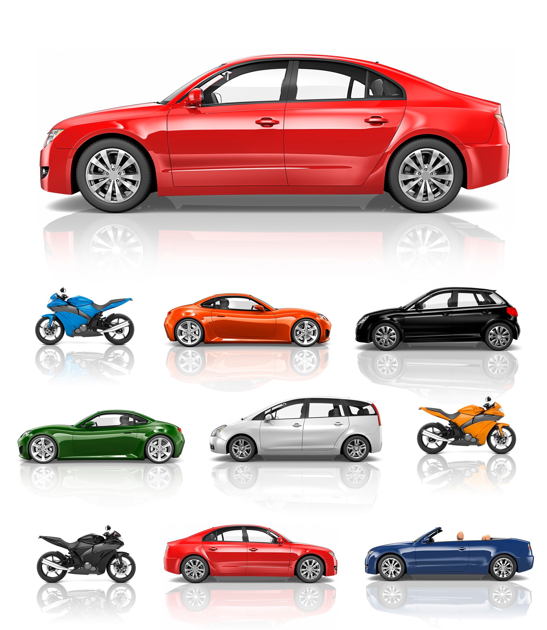 Transportation Vehicle Car Motorcycle Performance Concept