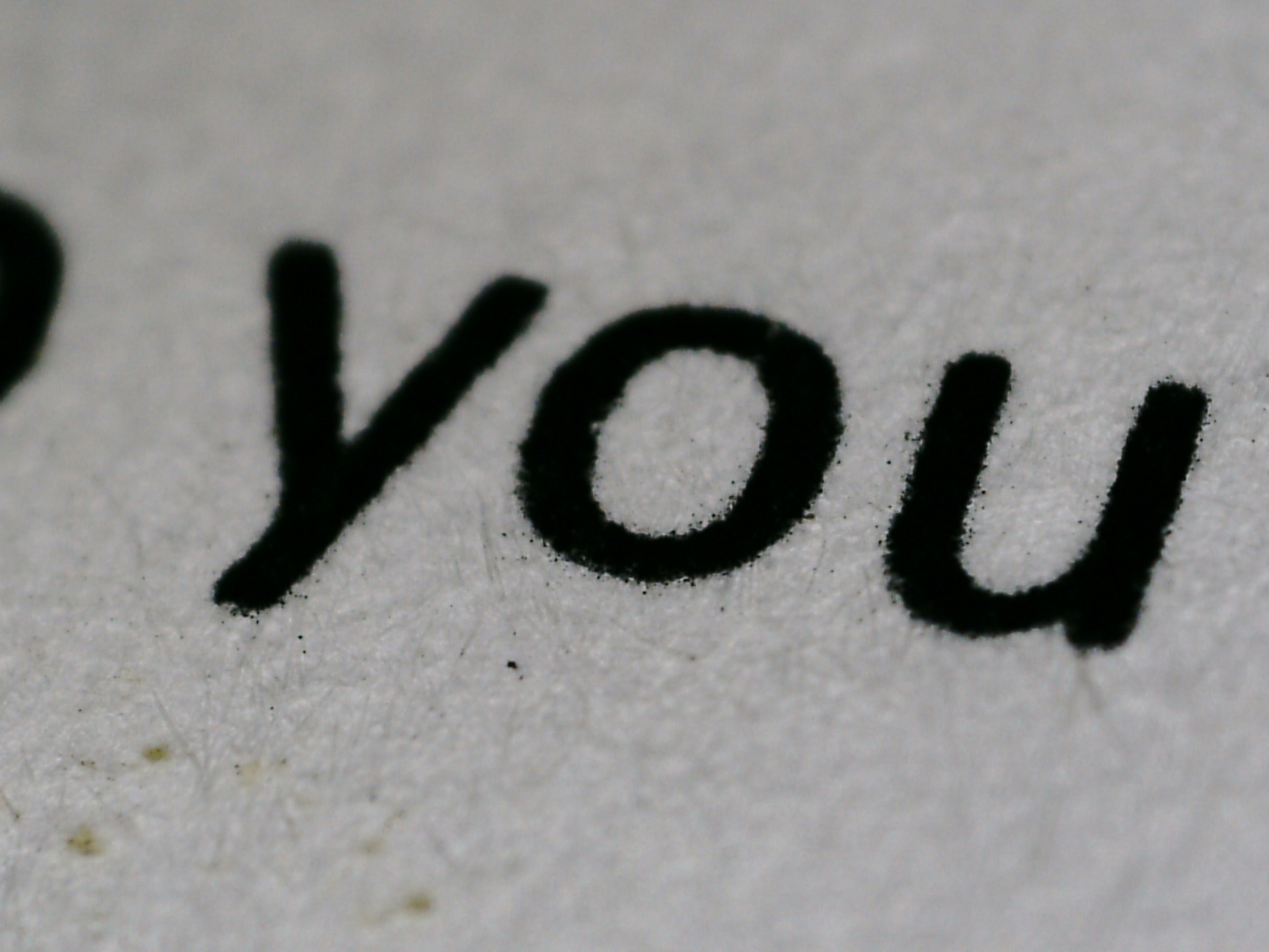 Words you